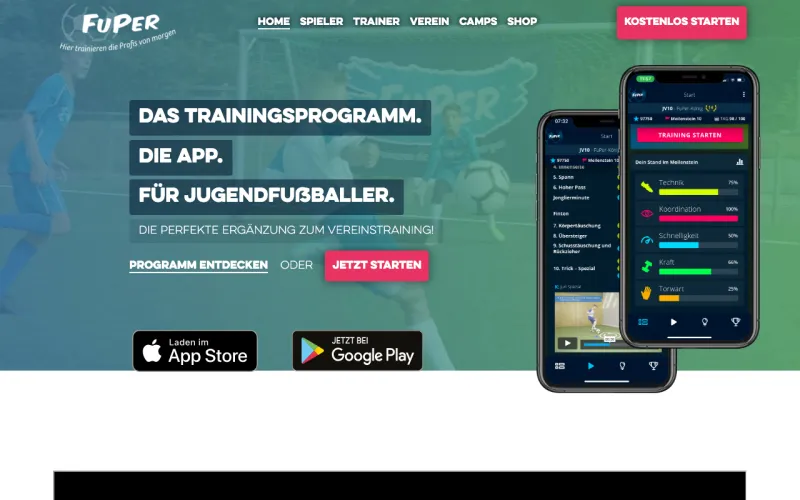 Home page of FuPer GmbH